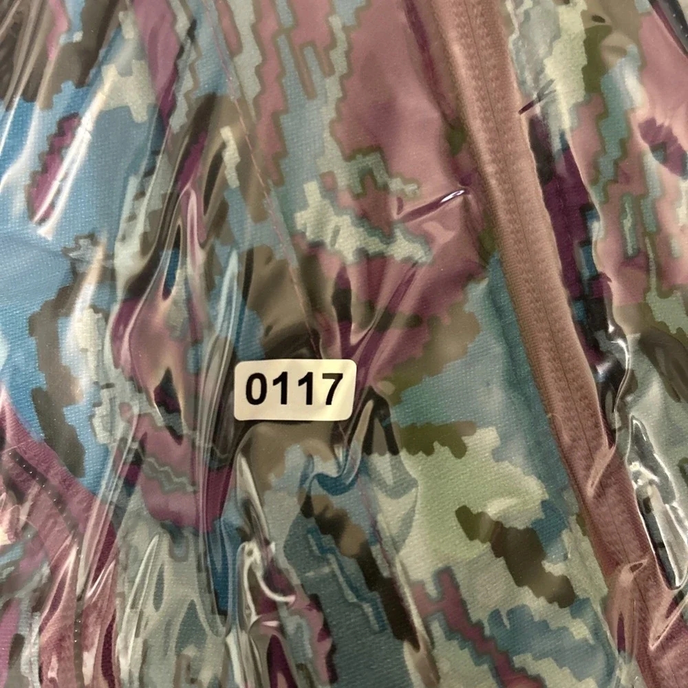 Columbia Jacket Girls size XL 18/20 Purple Floral Camo Omni-Tech Interchange